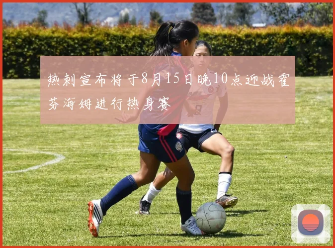热刺宣布将于8月15日晚10点迎战霍芬海姆进行热身赛